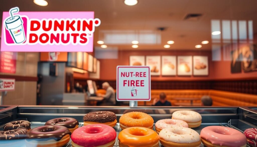Dunkin donuts nut allergy options