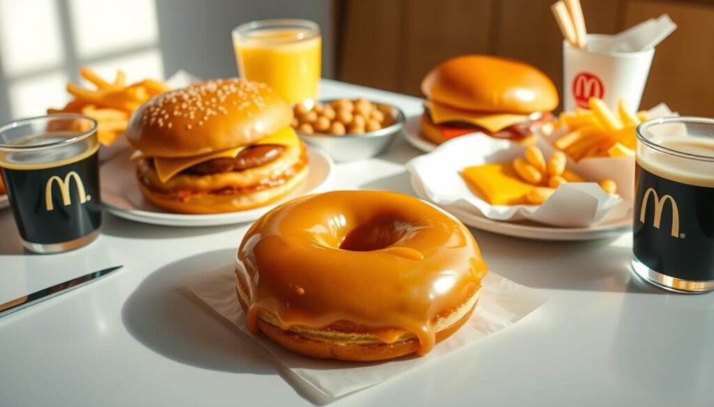McDonald's breakfast menu pairing donuts McDonald's breakfast menu pairing donuts
