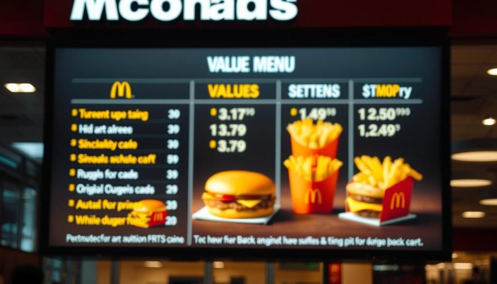 mcdonald's value menu mcdonald's value menu